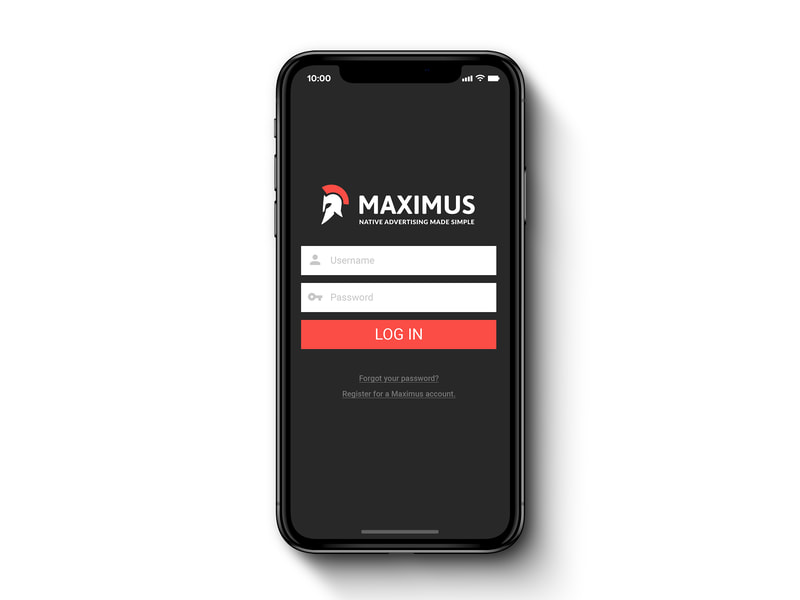 Maximus App Design 1